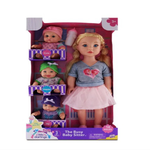 Baby Maziuna The Busy Baby Sitter 18 & 8inch